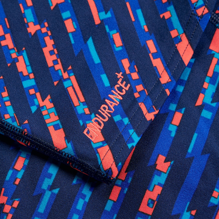 Speedo Junior Competition Kneeskin Fastskin Endurance+ Max Open Back Bolt/Cerulean Blue/Flame Red