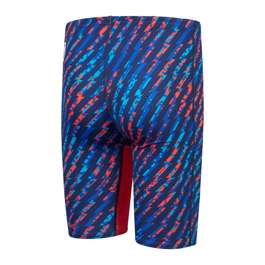 Speedo Fastskin Junior Endurance+ Max High Waisted Jammer Bolt/Cerulean Blue/Flame Red
