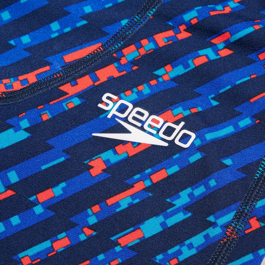 Speedo Fastskin Junior Endurance+ Max High Waisted Jammer Bolt/Cerulean Blue/Flame Red