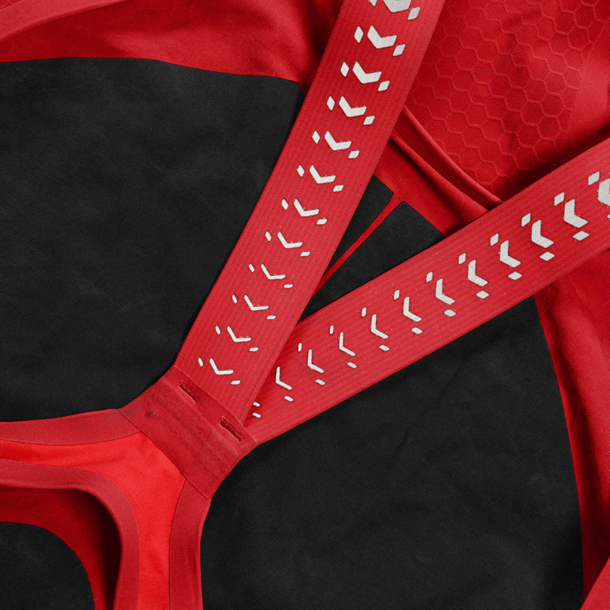 Speedo Fastskin LZR Pure Intent 2.0 Openback Kneeskin Flame Red/White