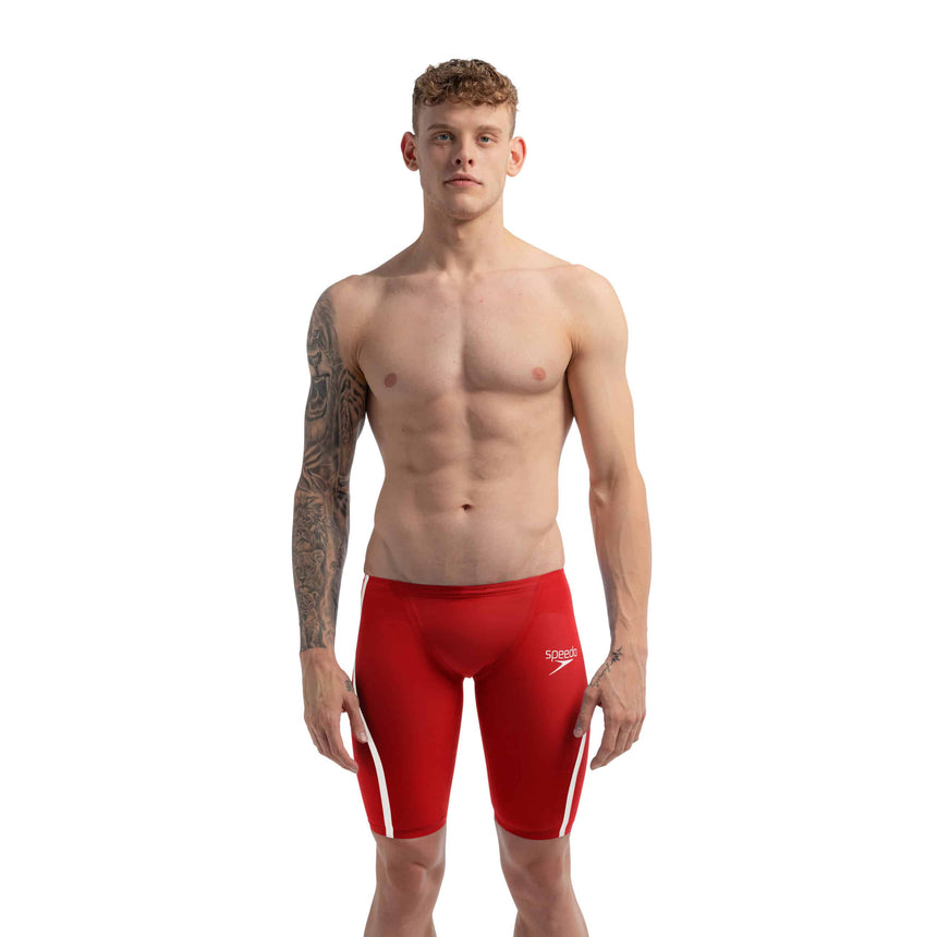 Speedo Competition Jammer Fastskin LZR Pure Intent 2.0 Flame Red/White