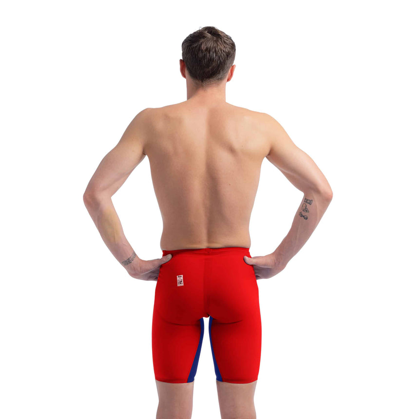 Speedo Competition Jammer Fastskin LZR Pure Valor 2.0 Flame Red/Cobalt Pop