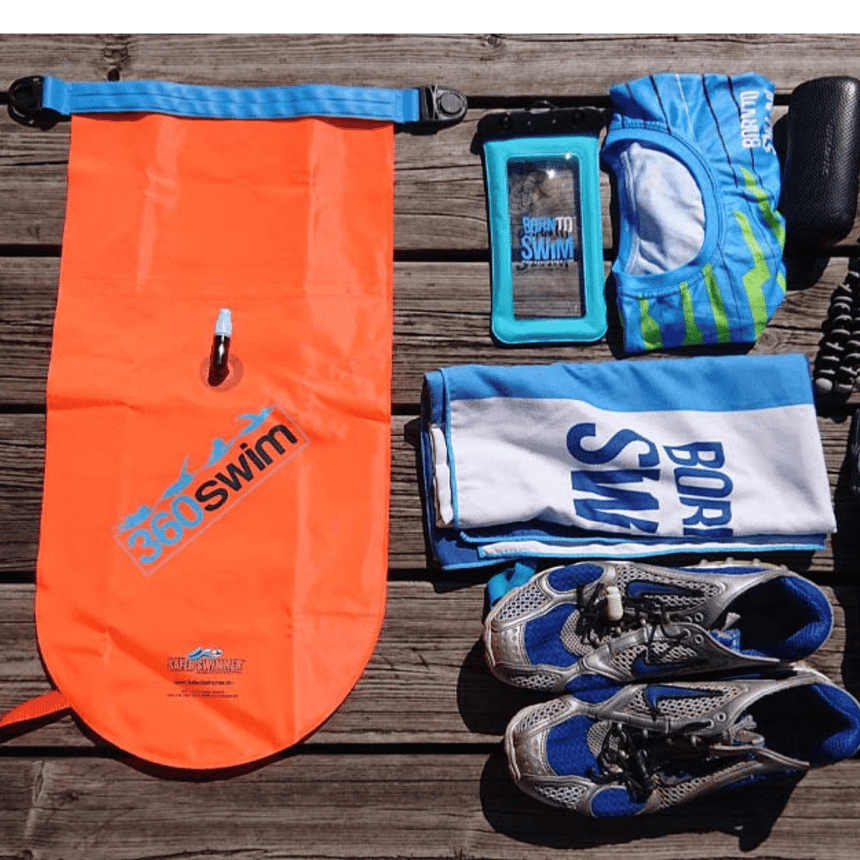 360 Swim Zwemboei Heavy Duty Large Oranje