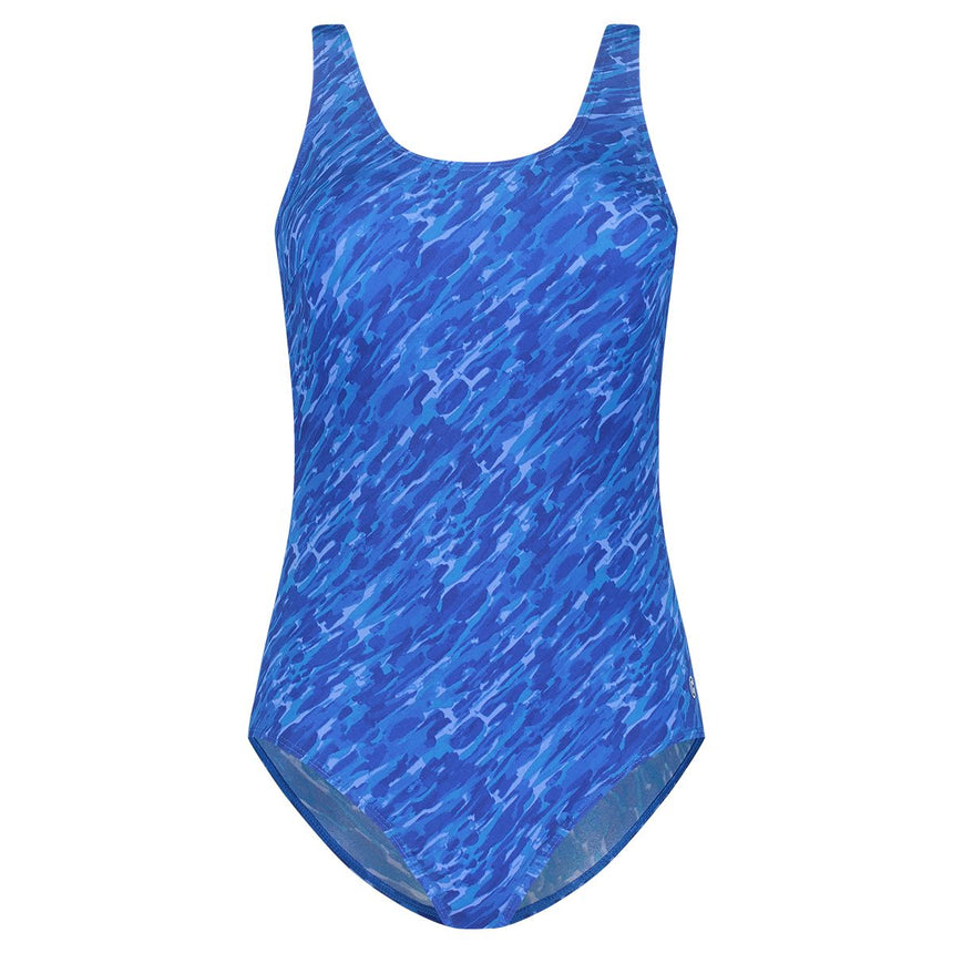 Ten Cate Swimsuit Soft Cup Paint Stripes Blue