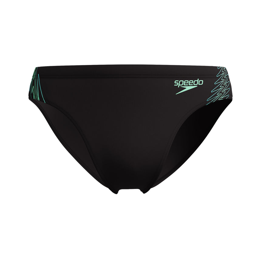 Speedo Zwemslip 7cm Eco Endurance+ Hyperboom Splice Zwart/Groen