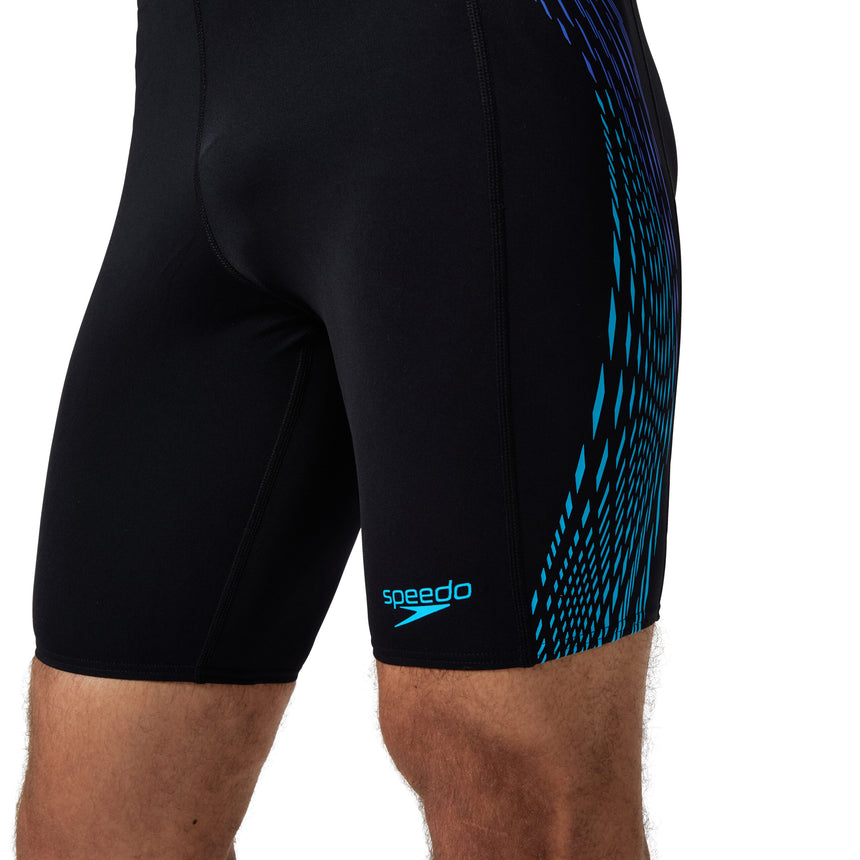 Speedo Schwimmjammer Tech Panel Schwarz/Blau