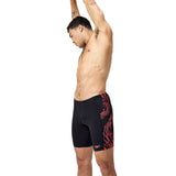 Speedo Schwimmjammer Tech Panel Schwarz/Rot