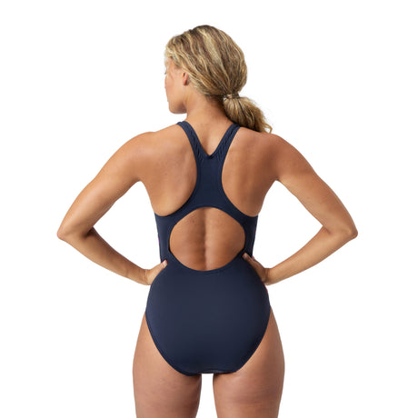 Speedo Badeanzug Digital Printed Medalist Zoom Boom Navy/Blau