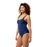 Speedo Badeanzug Solid Contour Eclipse Marine/Lavendel