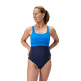 Speedo Swimsuit Eco Enduraflex New Contour Eclipse Navy/Blue