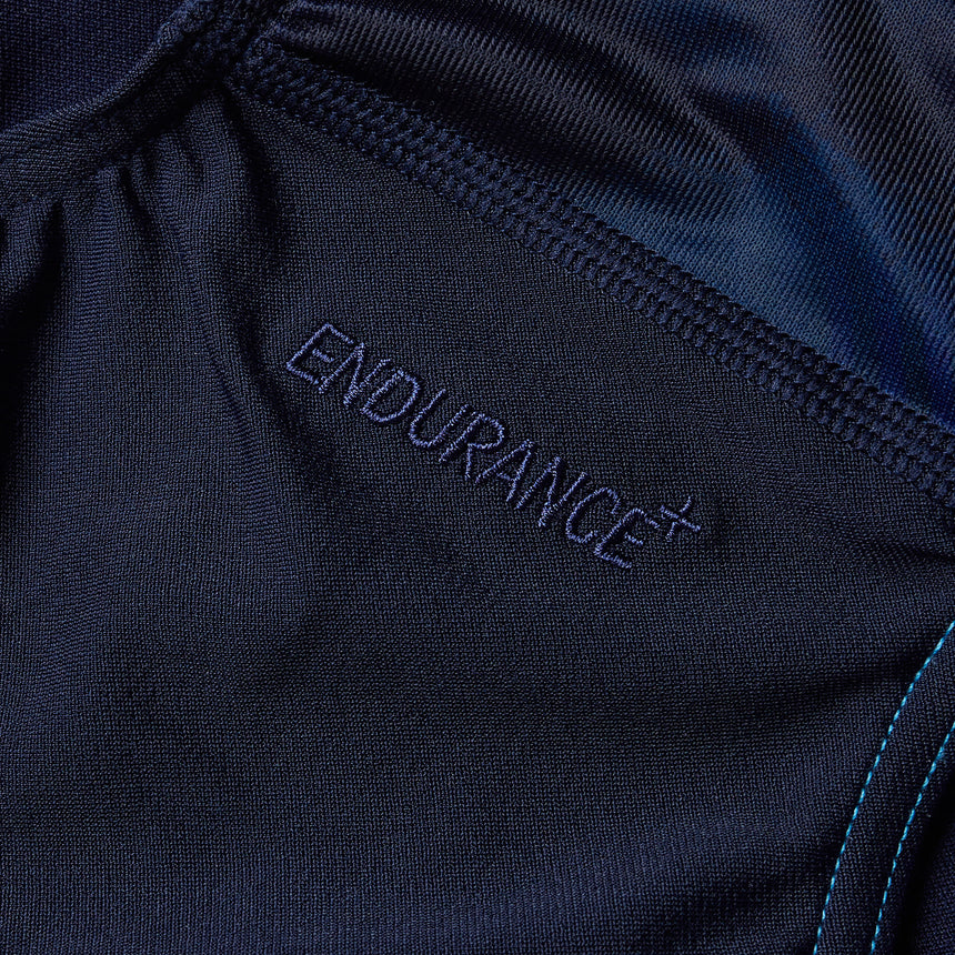 Speedo Badeanzug Placement Digital Powerback Navy/Rot