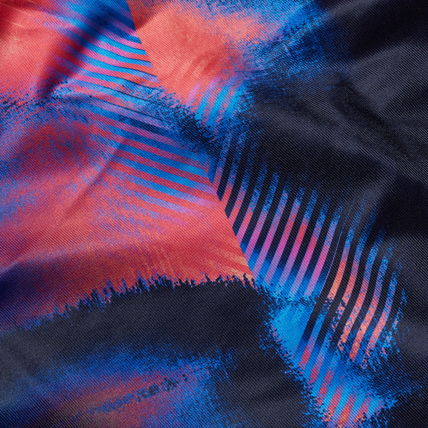 Speedo Badeanzug Placement Digital Powerback Navy/Rot