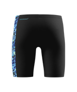 Speedo Jungen Schwimmjammer Print Panel Anthrazit/HyperTeal