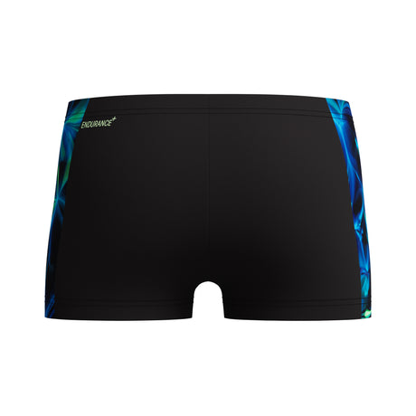 Speedo Jongens Zwemboxer Sprint Panel Zwart/Groen