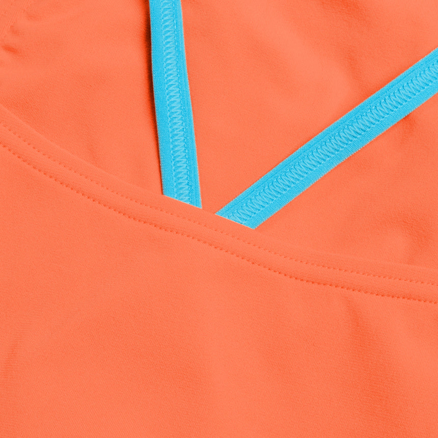 Speedo Badeanzug Solid Tie Back Rot