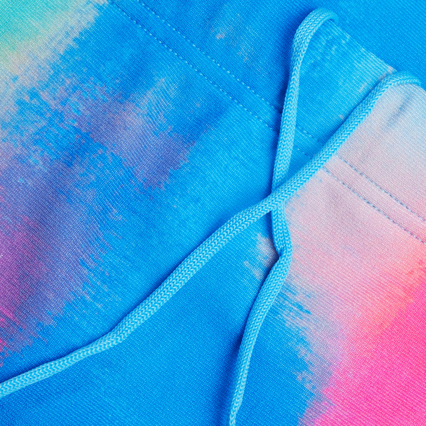 Speedo Badeslip 13.5cm Club Training Allover Rose/Blau/Gelb