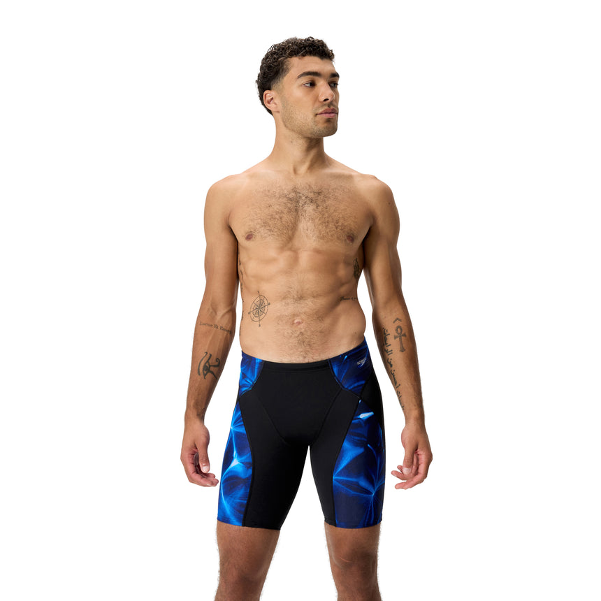Speedo Heren Jammer Endurance+ Max Compression Zwart/Blauw