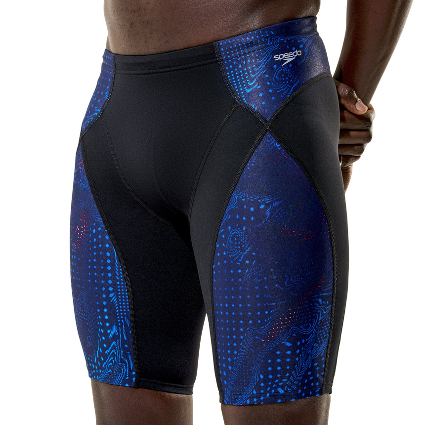 Speedo Herren Schwimmjammer Endurance+ MAX Compression Anthrazit/Marine