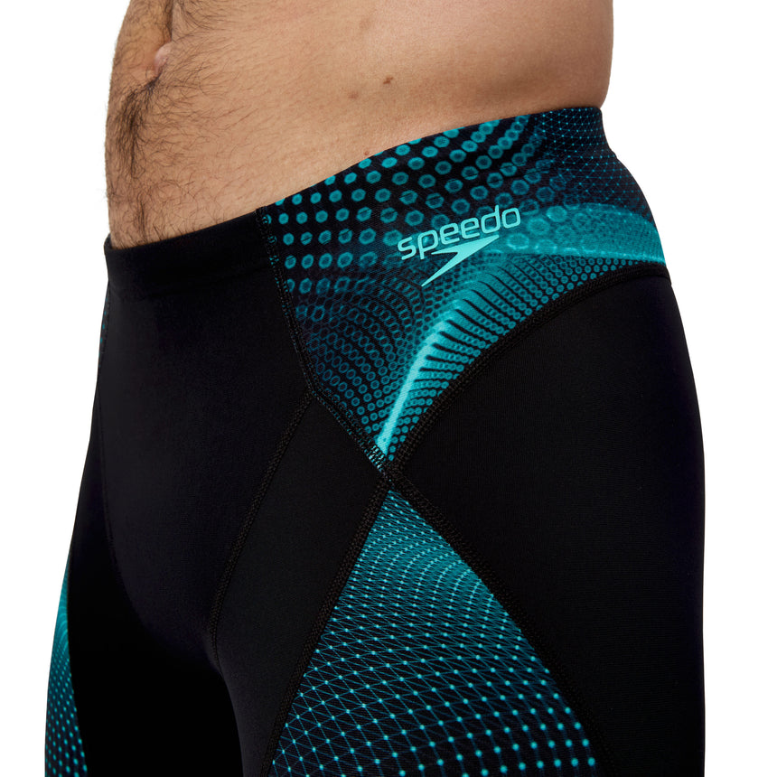 Speedo Compressie Jammer Eco Endurance+ Blauw/Groen