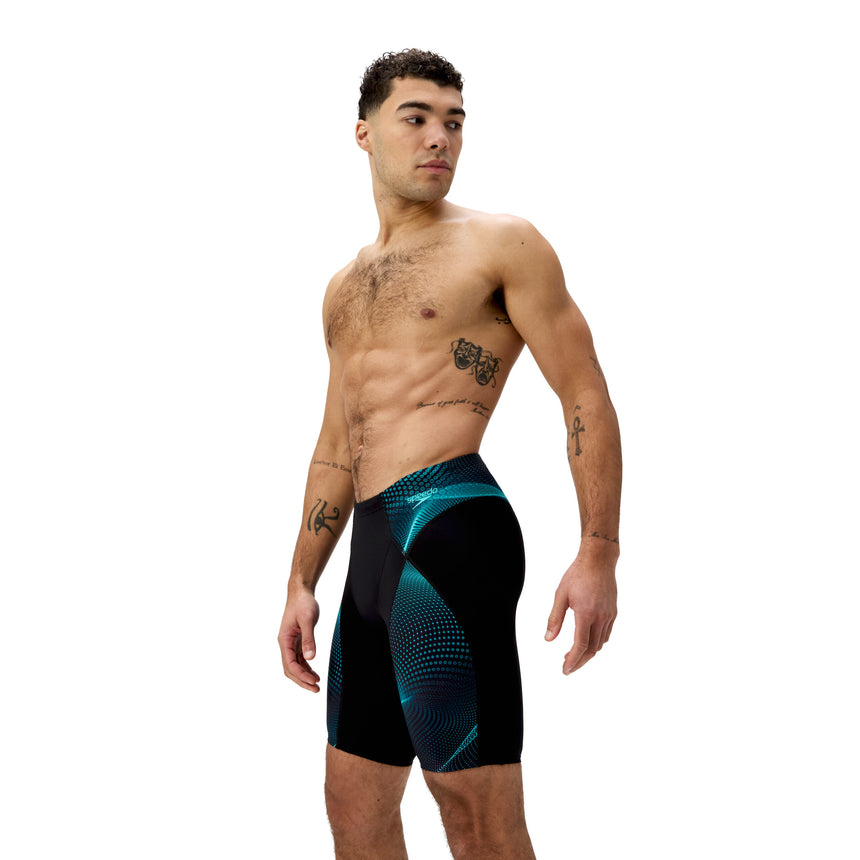 Speedo Compressie Jammer Eco Endurance+ Blauw/Groen