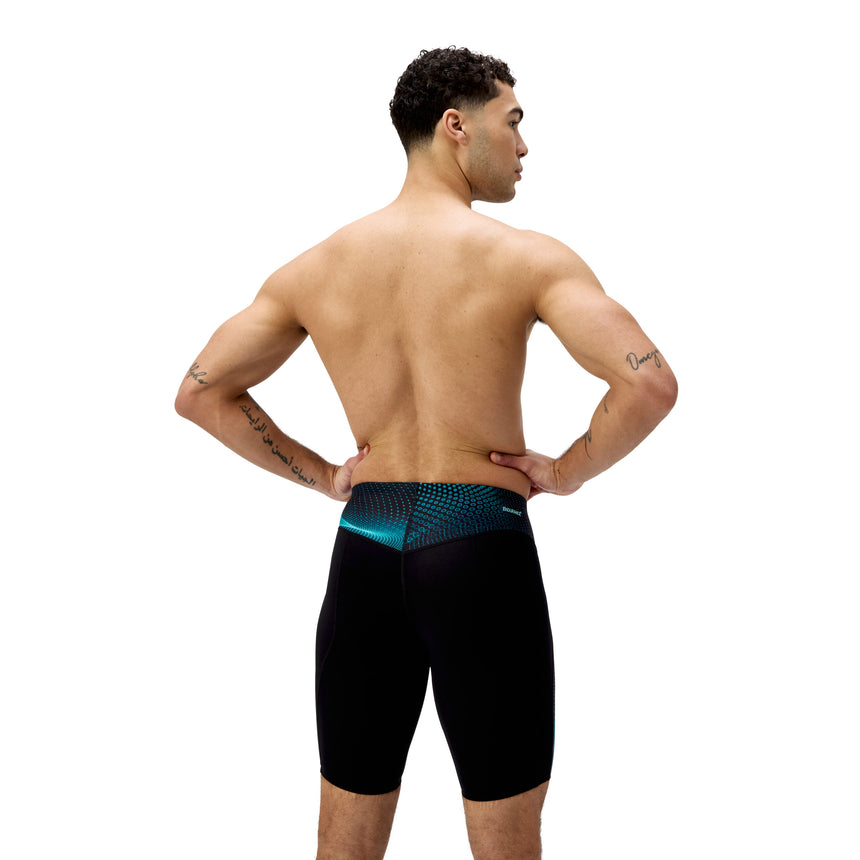 Speedo Compressie Jammer Eco Endurance+ Blauw/Groen