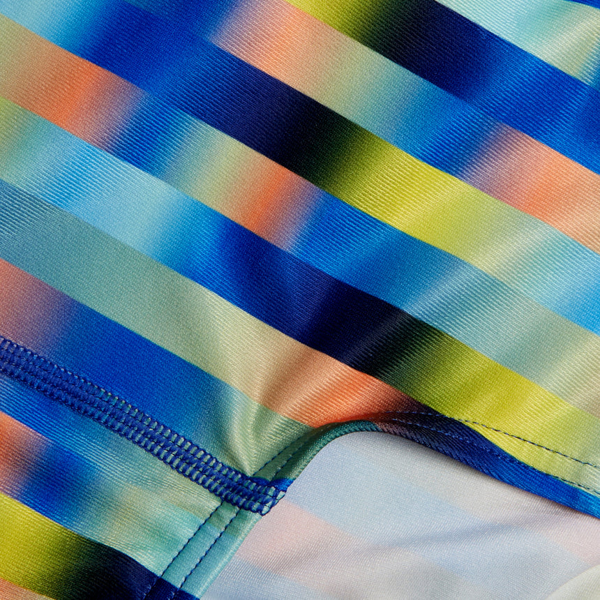 Speedo Zwemslip 14cm Allover Digi Blauw/Groen