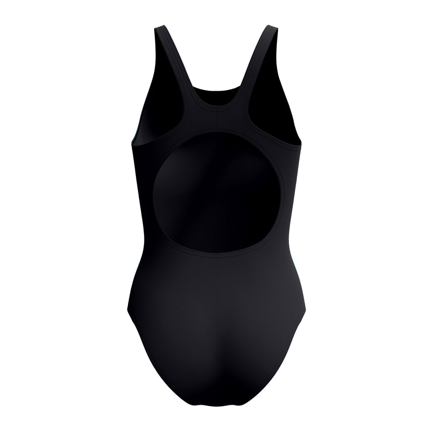 Speedo Dames Badpak Colorblock Splice 2.0 Zwart/Turquoise