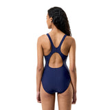 Speedo Badeanzug Colourblock Splice Muscleback Marine/Blau/Lavendel
