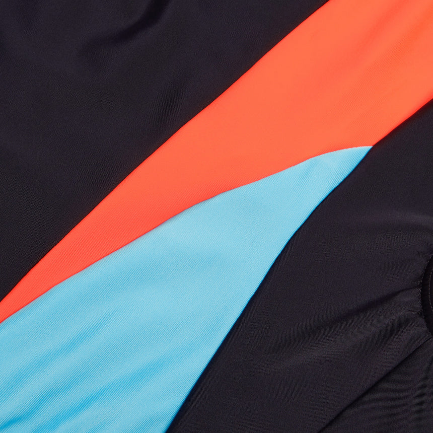 Speedo Badeanzug Colourblock 2.0 Schwarz/Rot/Blau