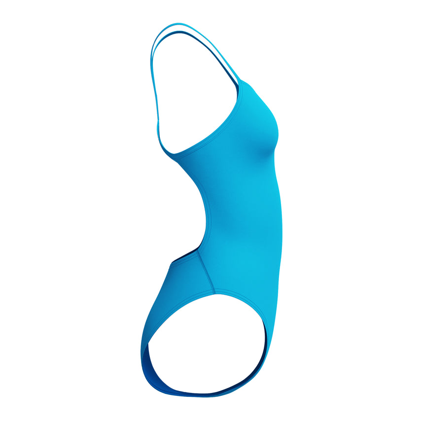 Speedo Badpak Solid V-Back 2.0 Turquoise