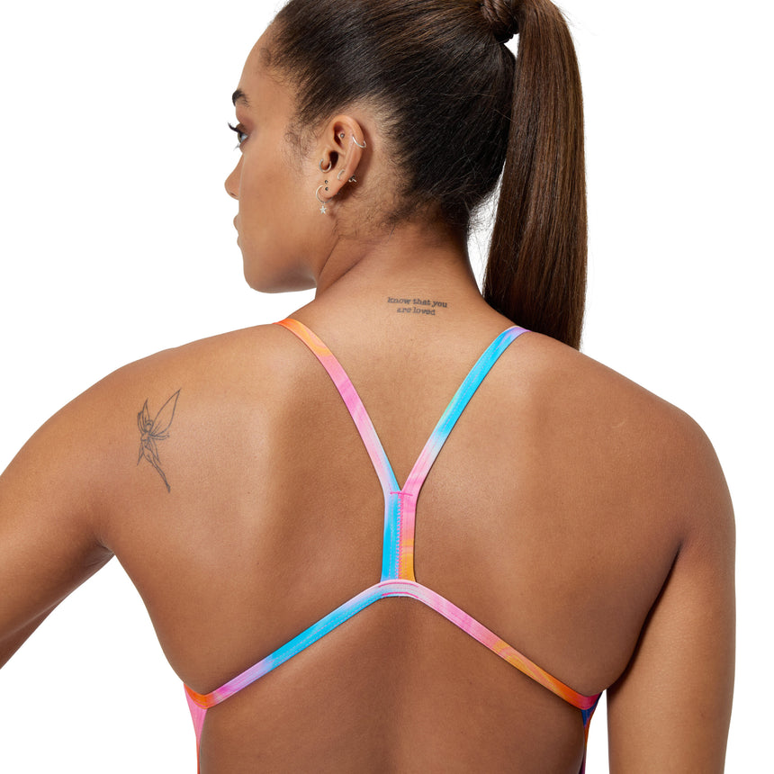 Speedo Badpak Printed V-Back Multi