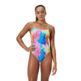 Speedo Badpak Printed V-Back Multi