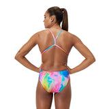 Speedo Badpak Printed V-Back Multi