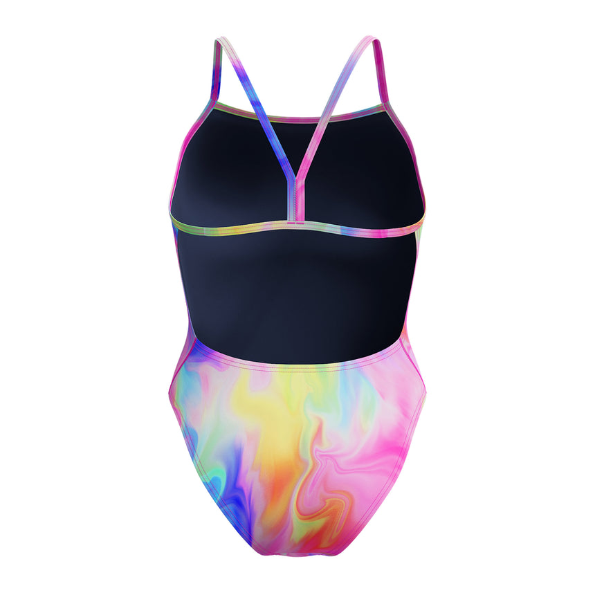 Speedo Badpak Printed V-Back Multi