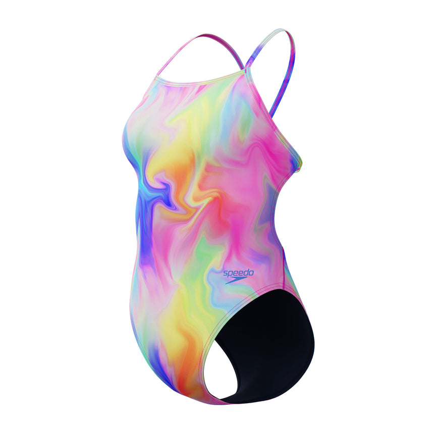Speedo Badpak Printed V-Back Multi