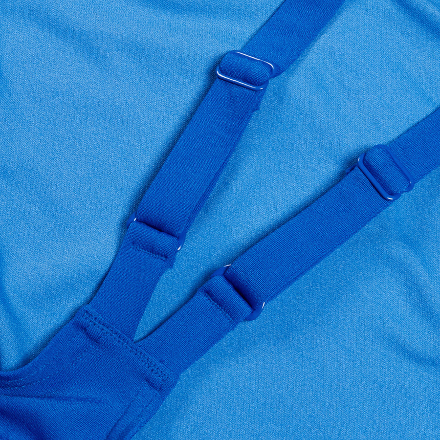 Speedo Long Torso Badeanzug Endurance+ V Back Blau