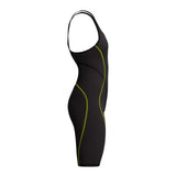 Speedo Competition Kneeskin Fastskin Hyperspark Open Back Black
