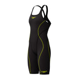 Speedo Competition Kneeskin Fastskin Hyperspark Open Back Black