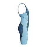Speedo Competition Kneeskin Fastskin Hyperspark Open Back Blue