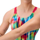 Speedo Swimsuit Eco Endurance+ Print Leaderback Red/Yellow