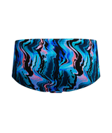Speedo Heren Zwemslip Printed 13.5Cm Zwart/Blauw