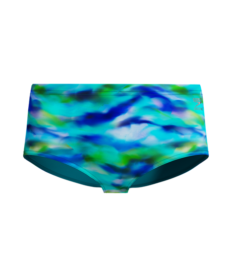 Speedo Heren Zwemslip Printed 13.5Cm Groen/Blauw