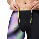 Speedo Jammer Eco Endurance+ One Leg Print Zwart/Paars