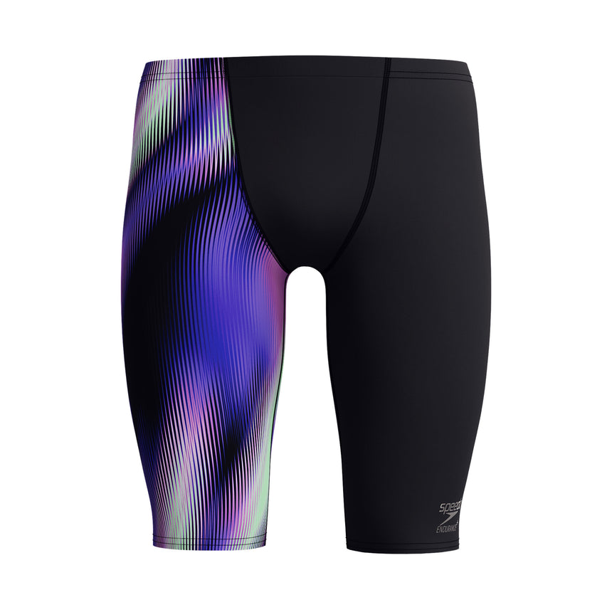 Speedo Jammer Eco Endurance+ One Leg Print Zwart/Paars