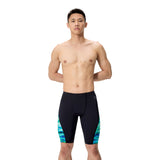 Speedo Heren Zwemjammer Spliced Printed Zwart/Groen