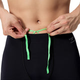 Speedo Heren Zwemjammer Spliced Printed Zwart/Groen
