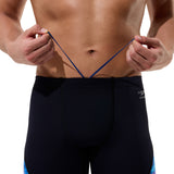 Speedo Herren-Schwimmjammer Spliced Printed Brushy Glitch-Schwarz