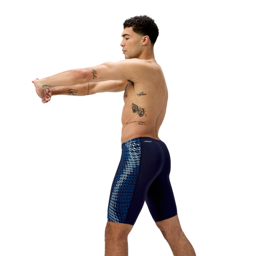 Speedo Jammer Eco Endurance+ Tech Panel Navy/Blauw