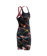 Speedo Wettkampfanzug Fastskin HyperSpark Printed Openback Electric Strata