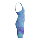 Speedo Competition Kneeskin Fastskin Hyperspark Open Back Blue/Yellow